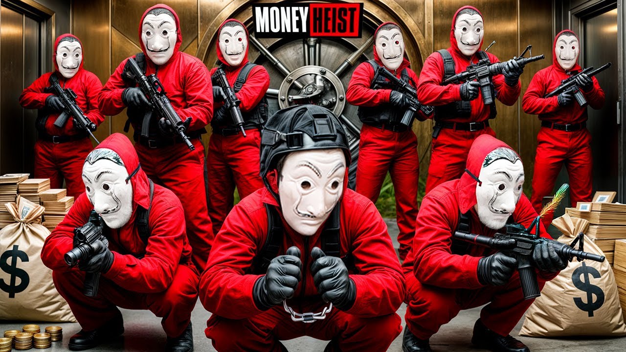 PARKOUR VS MONEY HEIST! 6 | BAD GUYS: No ESCAPE, POLICE Caught in Thunder Trap (BELLA CIAO) Epic POV