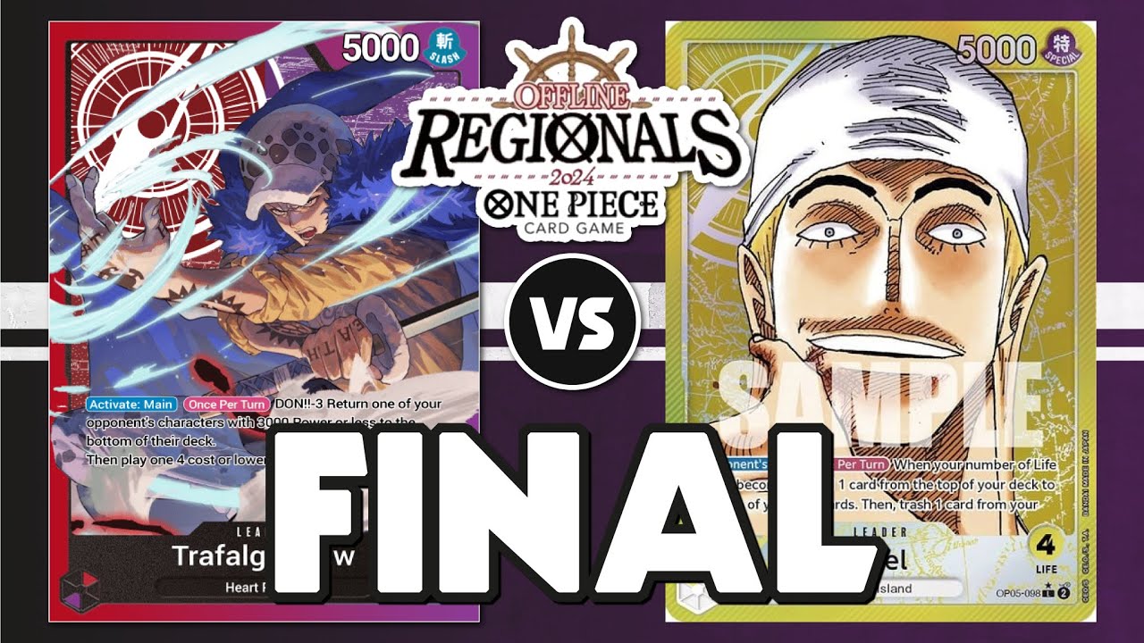 FINALE REGIONAL MELBOURNE - LAW RP VS ENEL - BO3 - OP7 - ONE PIECE CARD GAME