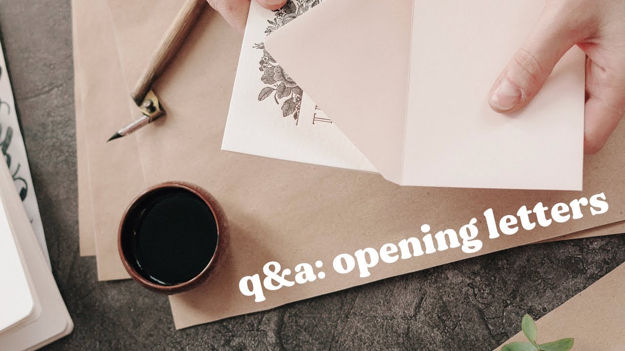 ☁️ opening pen pal letters ~ live stream q & a | maiden manila