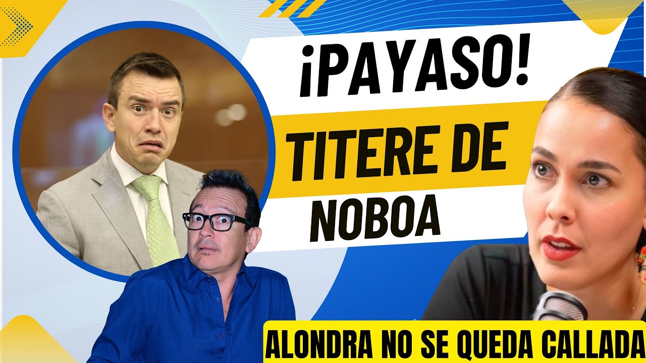 &iexcl;ESC&Aacute;NDALO! La Fuerte Respuesta de Alondra Santiago al 