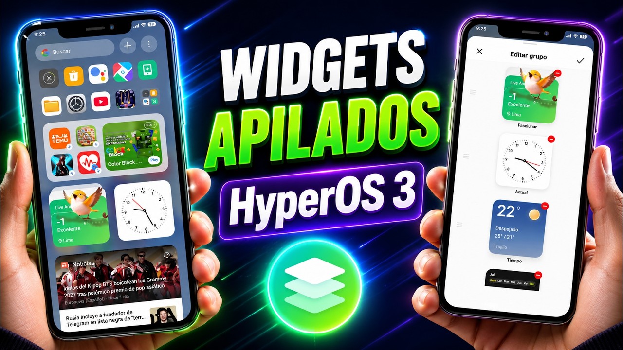 How to Get Stacked HyperOS 4 Widgets on Your Xiaomi!