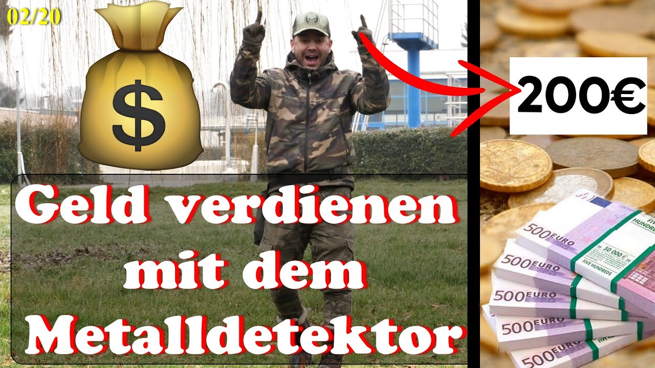 Geld verdienen mit dem Metalldetektor - GTH Epsiode 02/2020 Cash beim sondeln, so gehts