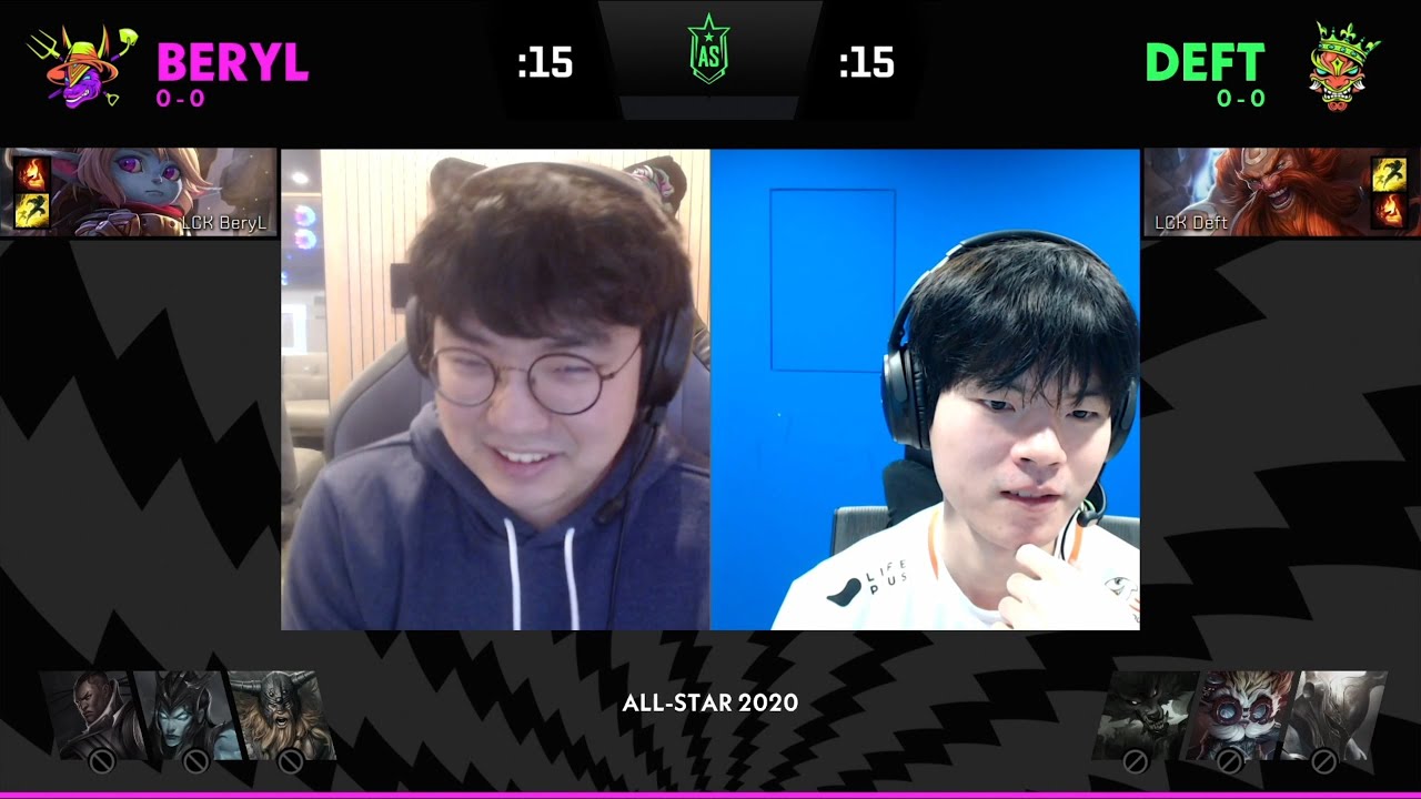 1v1 Grand Final Highlights Beryl vs Deft LCK 1v1 All Stars 2020