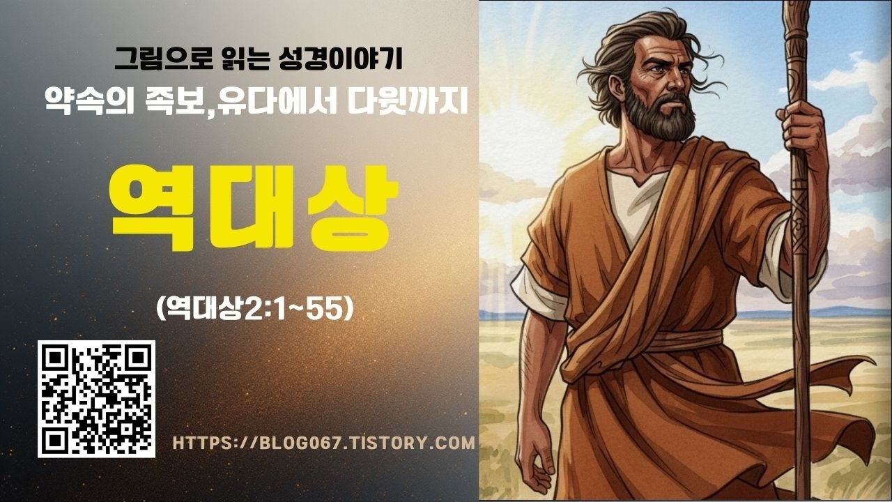 그림으로 읽는 성경이야기/약속의 족보 유다에서 다윗까지(역대상 2:1~55)