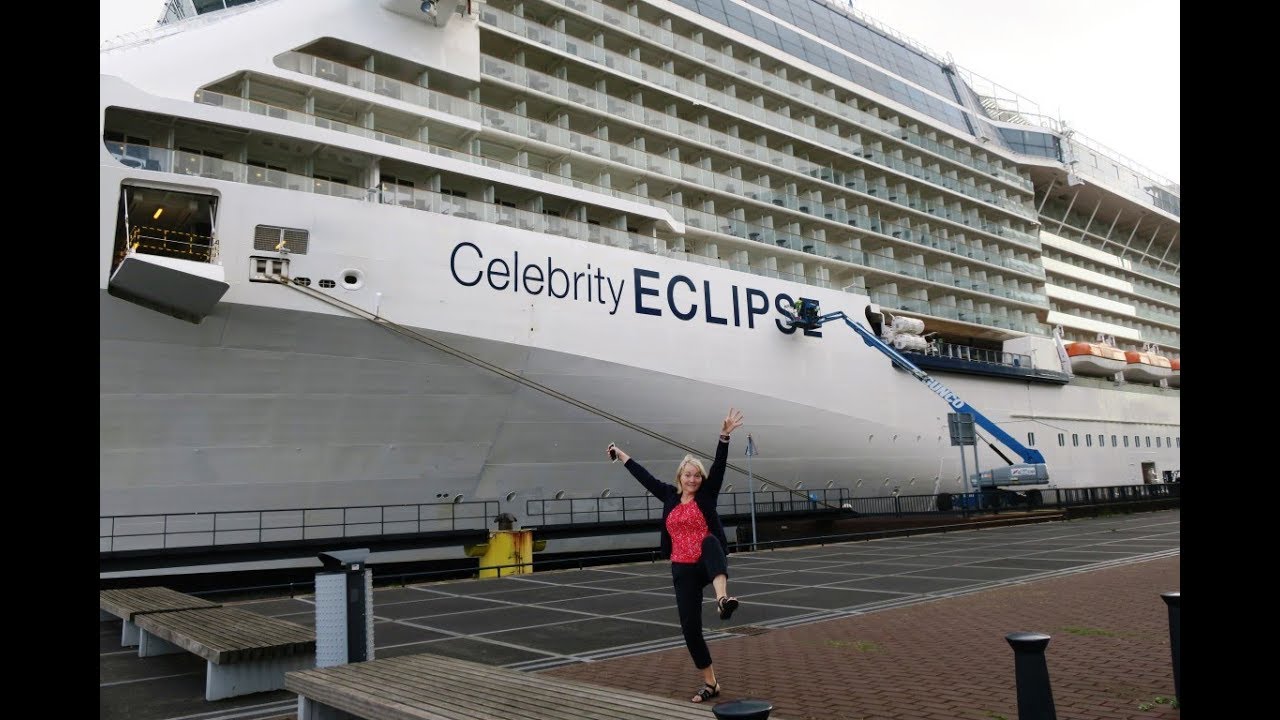 Celebrity Eclipse Iberian Cruise Day 1  Amsterdam Sailaway 30/8/18