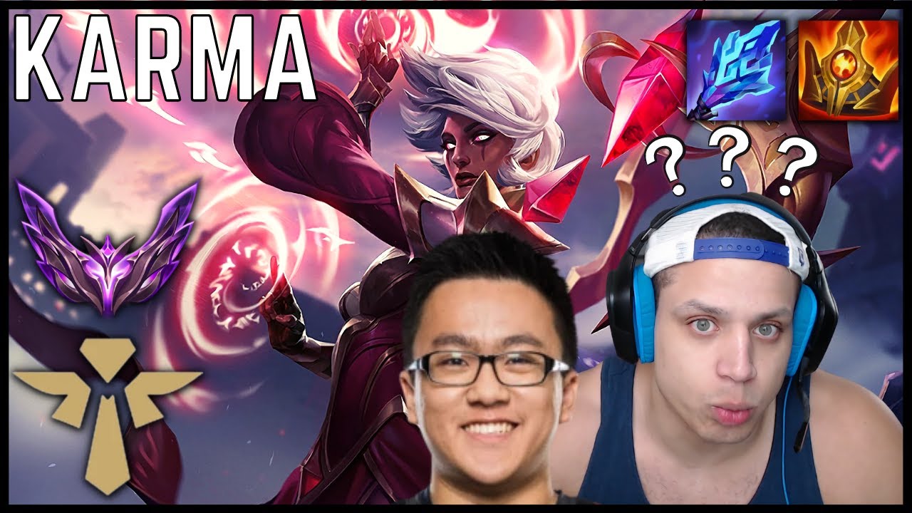 ⚡ Tyler1 VS BOBQIN'S JANNA TOP? | Karma Support Gameplay | Support Challenge | Season 12 ᴴᴰ