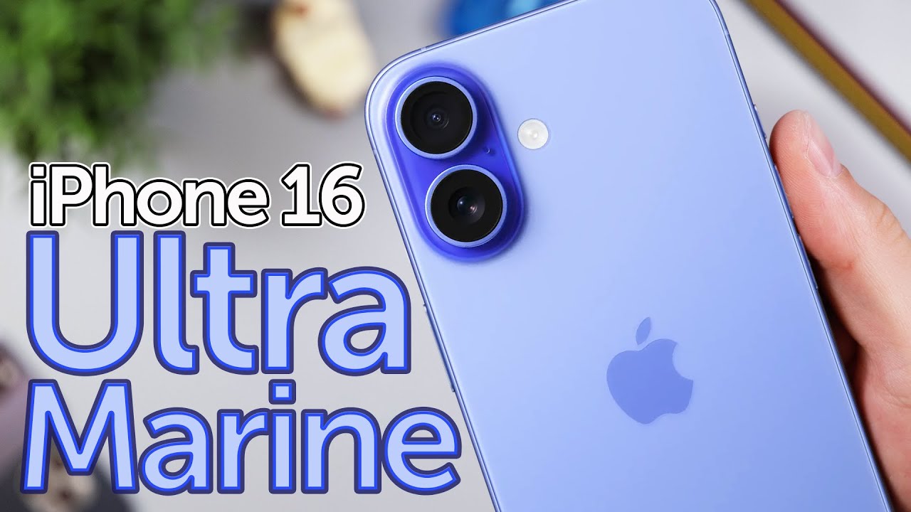 Ультрамариновый iPhone 16 — это просто ВАУ! Распаковка, первые впечатления и обзор цветов!