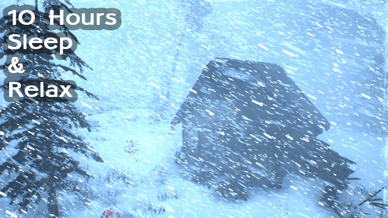 FEROCIOUS WINTER BLIZZARD in Montana | Heavy Snowstorm Ambience, Crushing Winds & Storm Sounds
