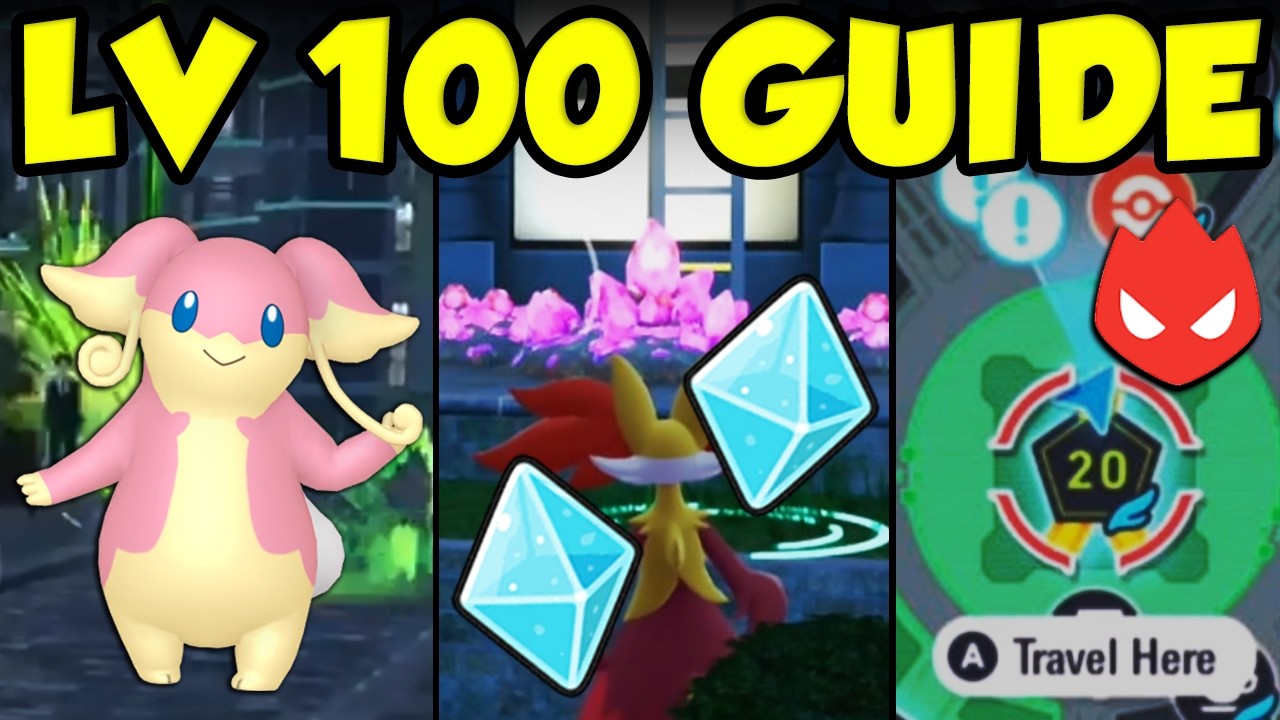 ГИД ПО ПОКЕМОНАМ 100 УРОВНЯ! Как БЫСТРО повысить уровень в Pokemon Legends ZA!