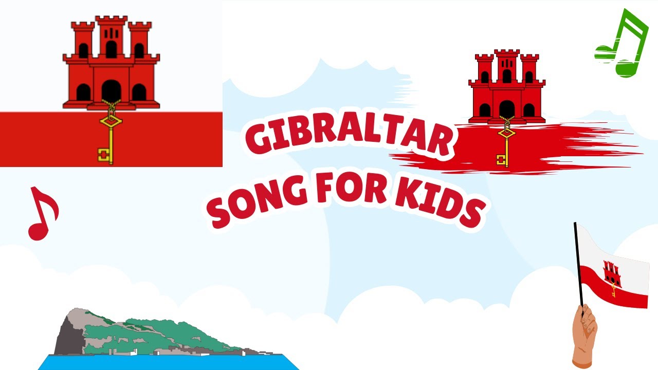 Gibraltar for Kids 🪨🌍 | Europe Geography Song & Real Footage
