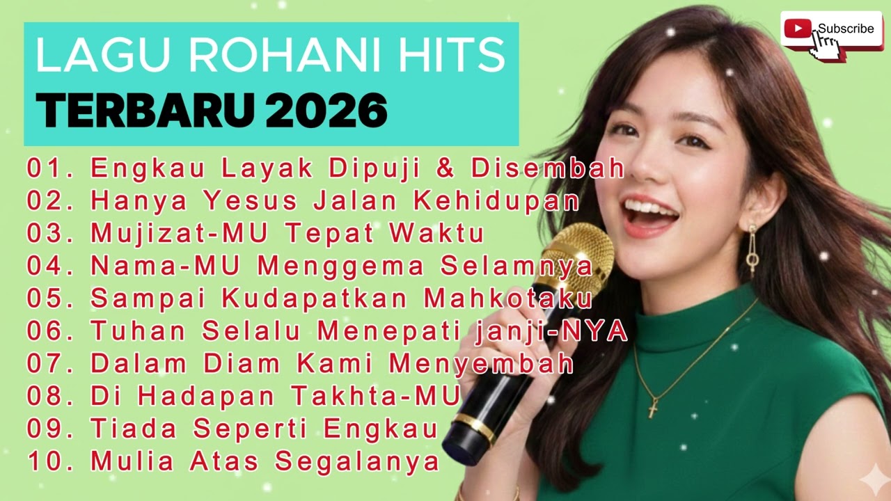 ❤️KUMPULAN LAGU ROHANI HITS TERBARU | PLAYLIST 2026❤️#gemarohanikristen #lagurohaniterbaru