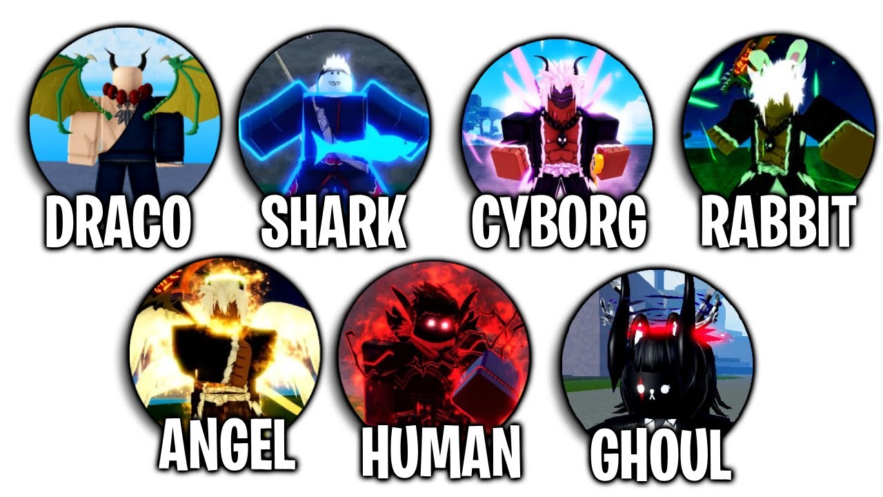 Все гонки Blox Fruits объясняются за 11 минут — Roblox Blox Fruits