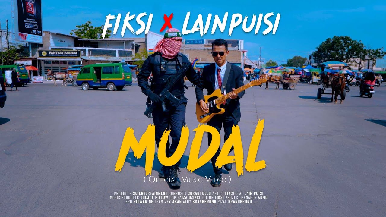 MUDAL - Fiksi Feat Lain Puisi (Official Music Video)