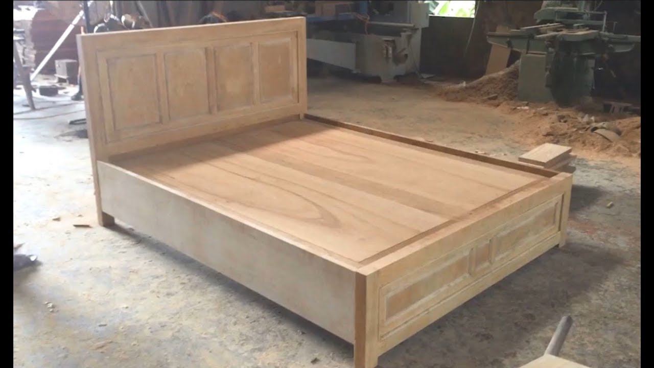 Cómo crear una hermosa cama -  Increíble tecnología para trabajar la madera