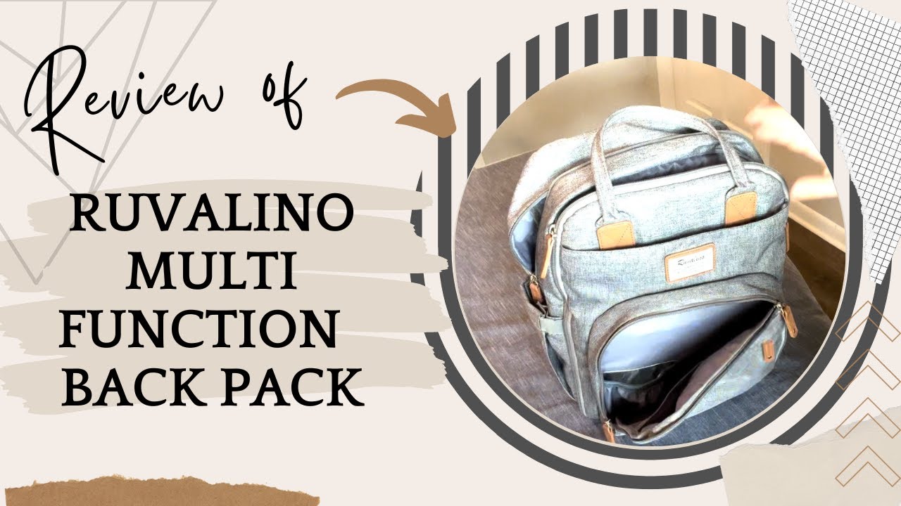 RUVALINO Diaper Bag Backpack Review: Ultimate Convenience for Parents On-the-Go
