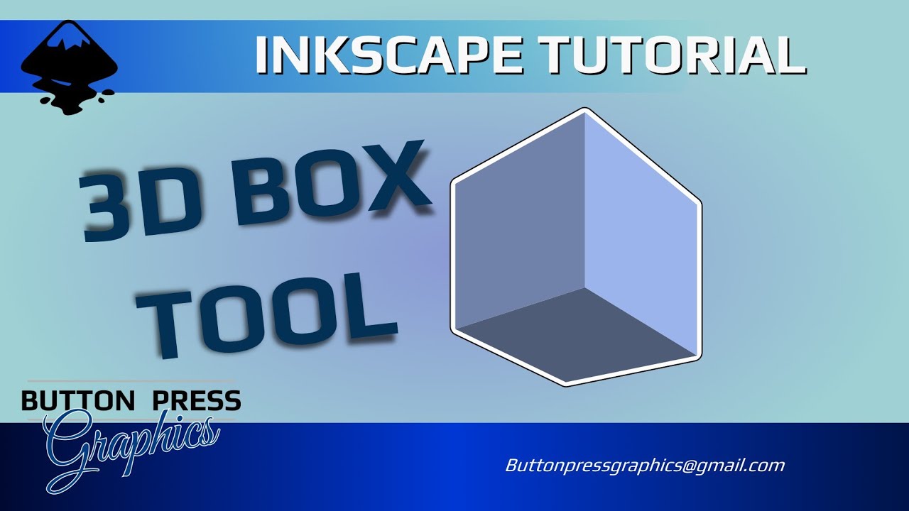 Использование инструмента 3D BOX в INKSCAPE