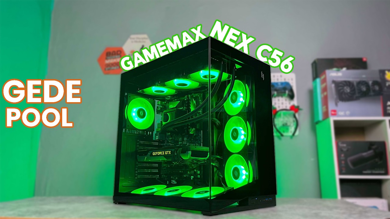 Pilihan Casing KARBIT Dengan Dukungan Melimpah Ruah, GAMEMAX NEX C56