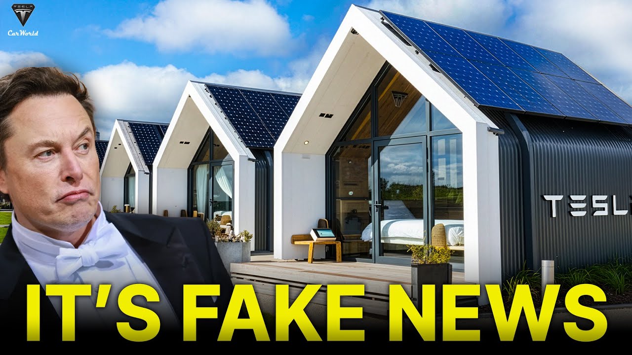 Слухи и правда о крошечном доме Илона Маска от Tesla за 7999 долларов шокировали всех!