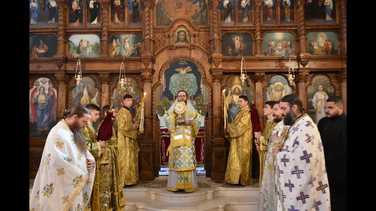 Света Литургия Благовещение 2024 г. в Софийската семинария