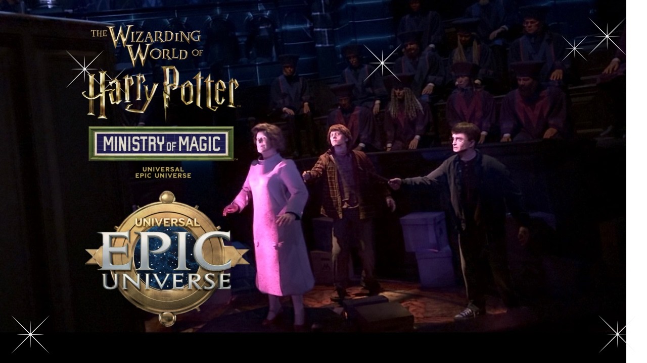 Harry Potter Battle at Ministry of Magic - The Line is as good as the RIDE!