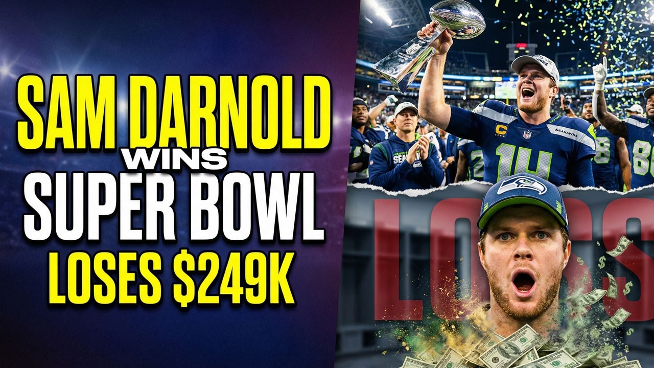 Seahawks Super Bowl QB Darnold LOSES $249K to CA's INSANE Taxes