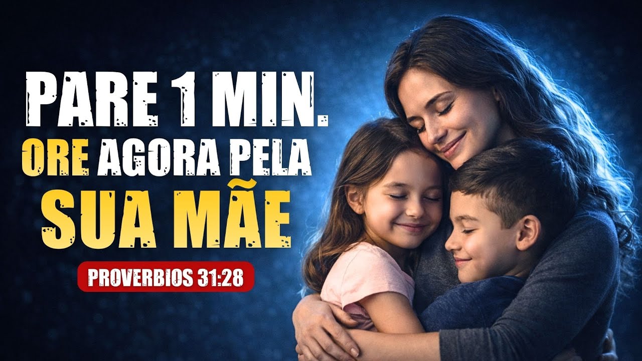 Pare Um Minuto e Agradeça a Deus Pela Sua Mãe | Oração da Manhã