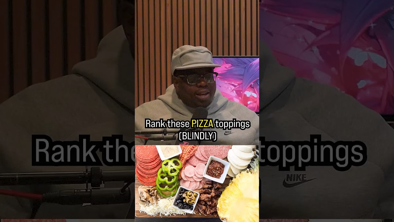 Rank the Pizza toppings BLINDLY #pizza #ranking #fyp #review