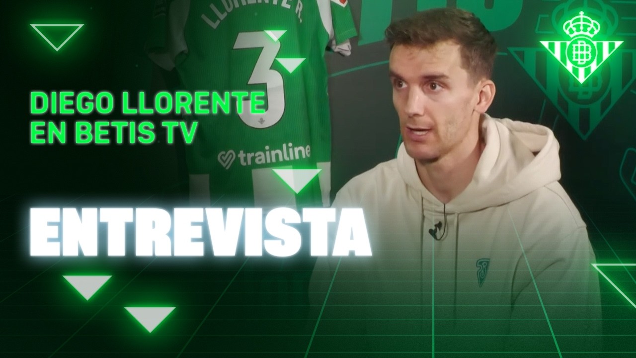 La entrevista de DIEGO LLORENTE con BetisTV 📺💚 | ENTREVISTA | Real BETIS Balompié