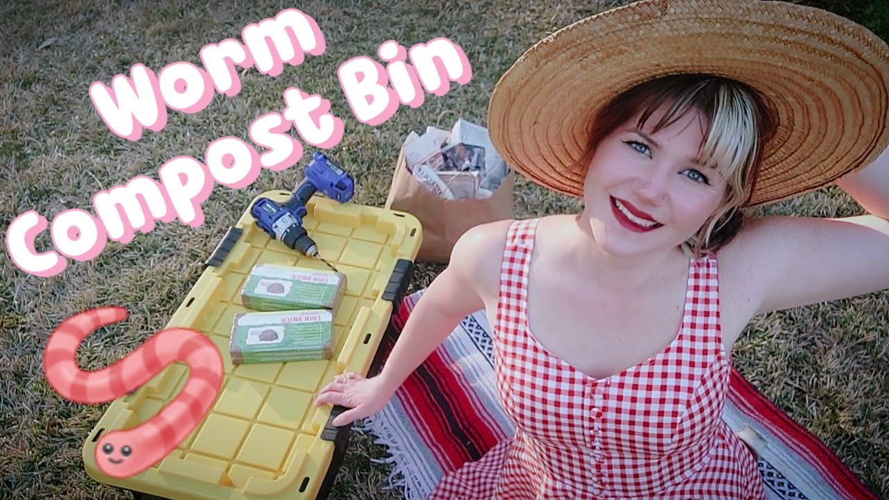 How to Make a Worm Compost Bin - Retro Time Machine