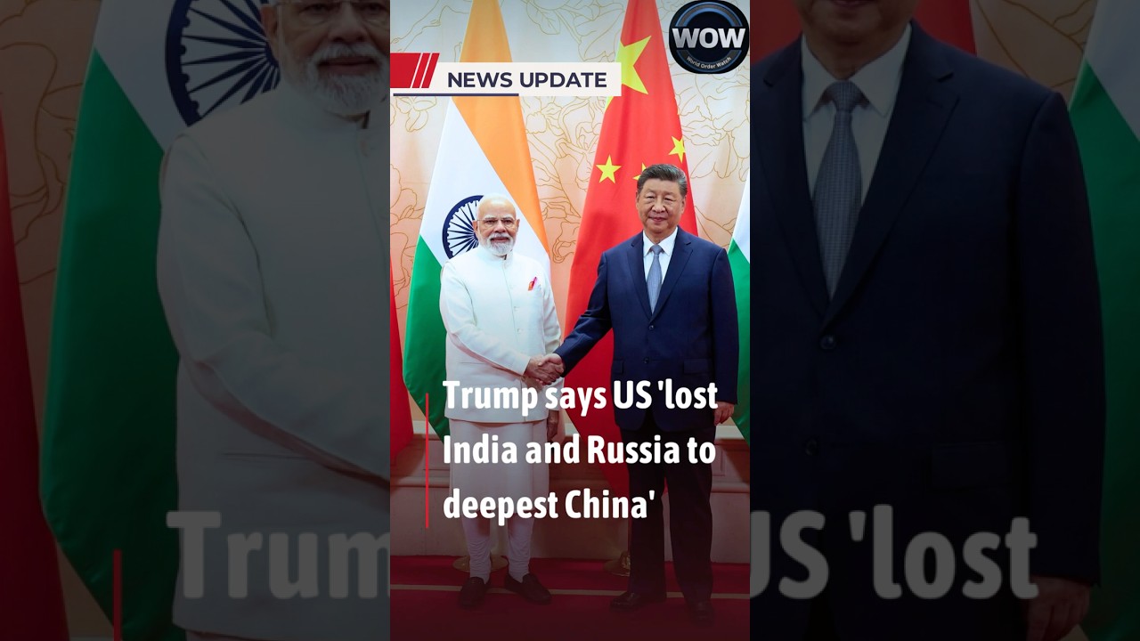 Trump Explodes: &ldquo;US Lost India & Russia to China!&rdquo; | SCO Summit Shock