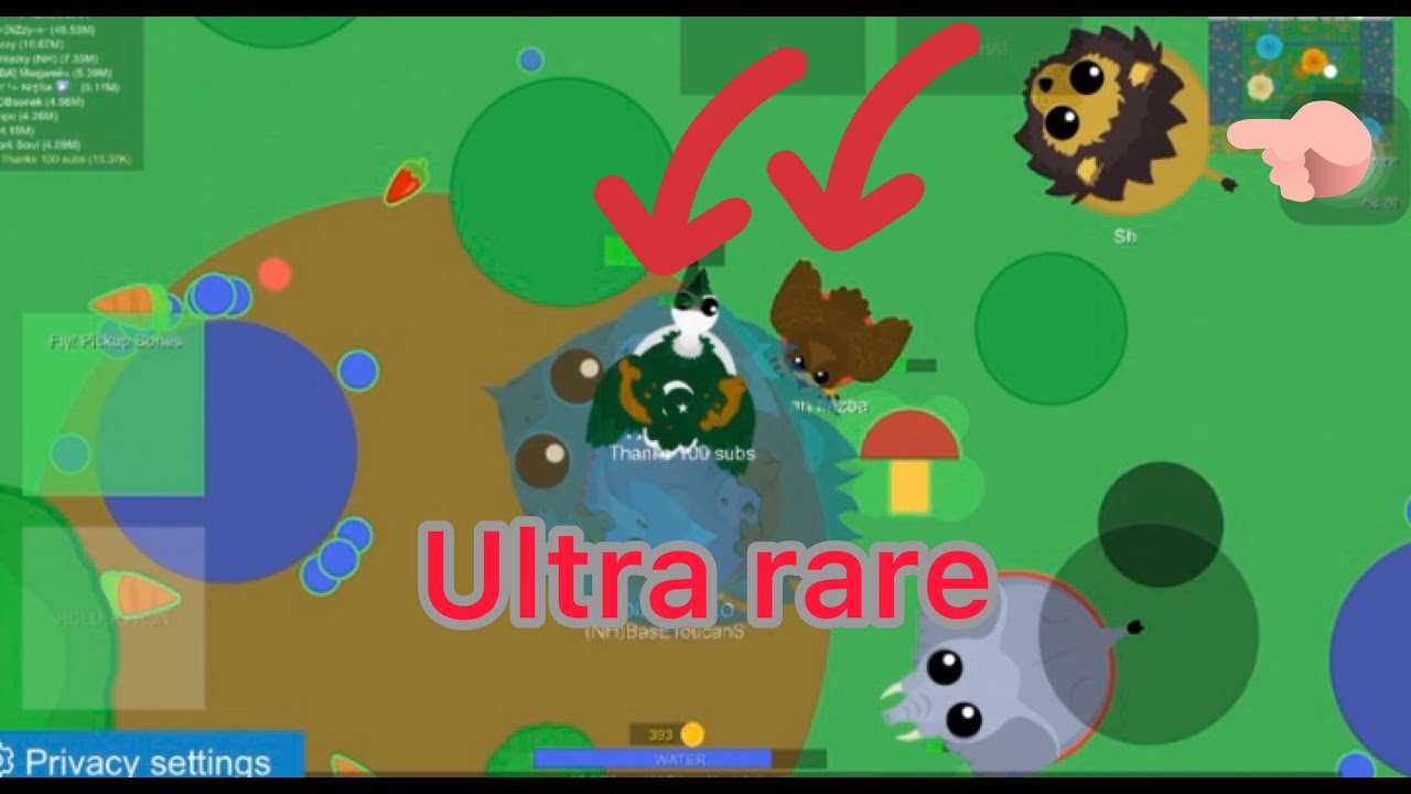 Mope.io ultra rare Pakistan vulture trolling with golden eagle/thanks for 100 subs/on mobile