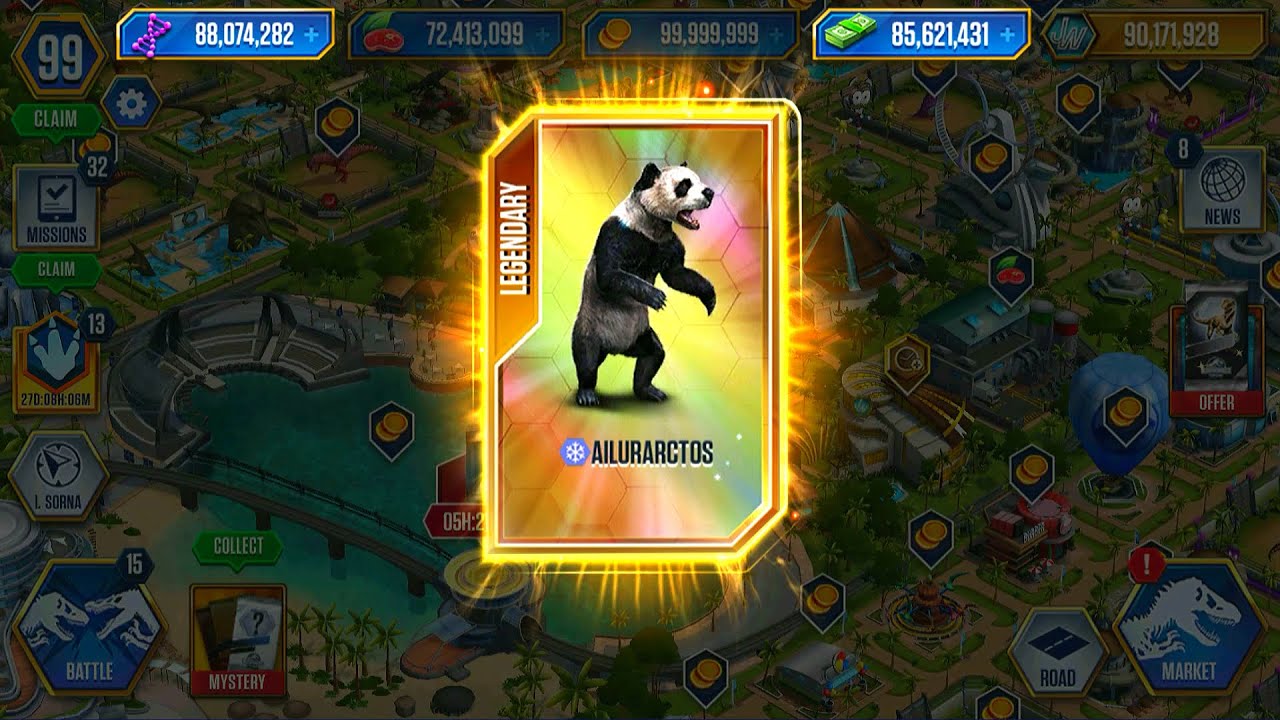 NEW COMPSOGNATHUS TOURNAMENT AILURARCTOS | JURASSIC WORLD THE GAME