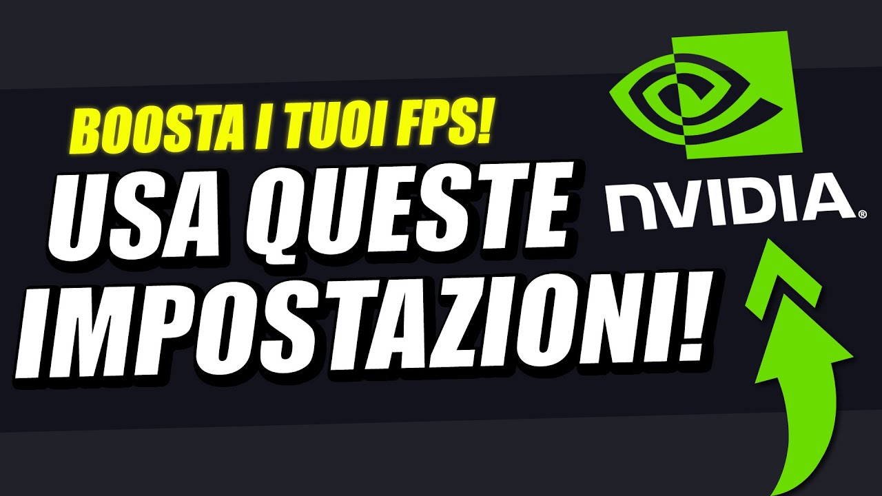 GUIDA alle migliori IMPOSTAZIONI NVIDIA per il GAMING ✅ 2025 ✅