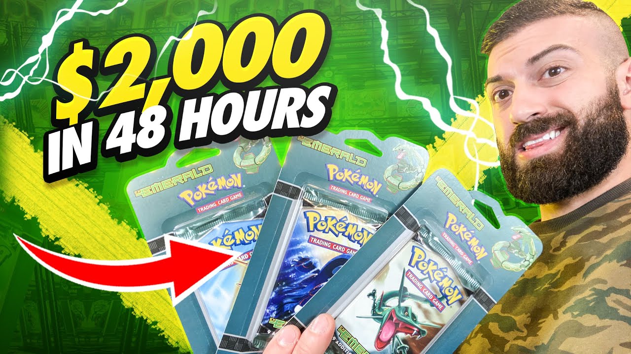 SELLING POKEMON CARDS - (HOW I MADE $2,000 In 48 Hours!)