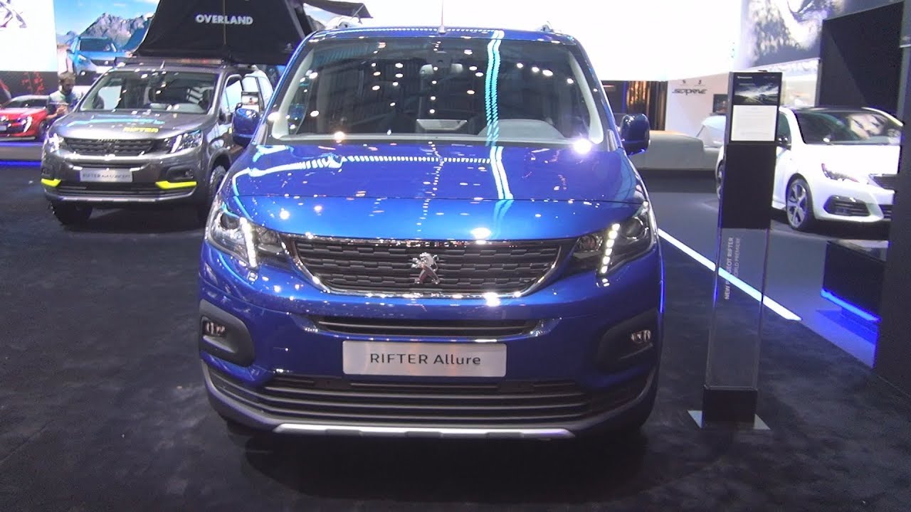 Peugeot Rifter Allure BlueHDi 100 BVM6 EURO6 (2018) Exterior and Interior