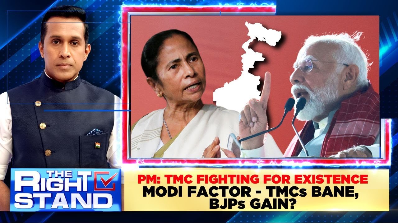 PM Modi Factor: TMC's Bane, BJP's Gain? | PM Modi Slams Mamata Banerjee Govt | The Right Stand |N18L