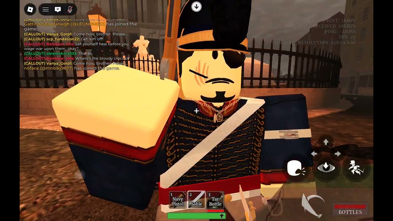 Jugando con Alex a Venezolanos negros hambreados y Gutiérrez #roblox #gutsandblackpowder