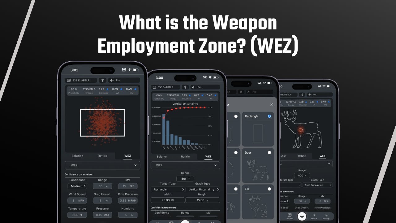 What is the Weapon Employment Zone (WEZ)?