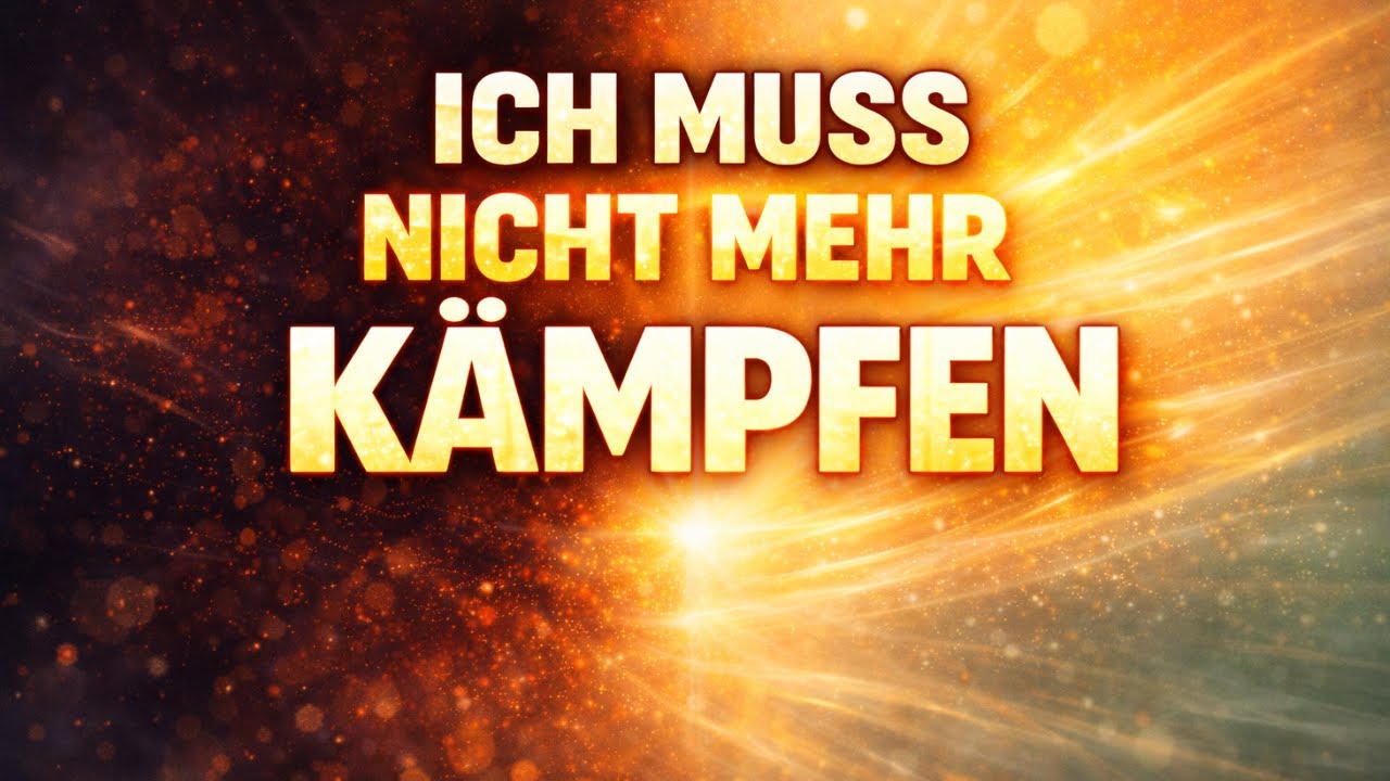 Tiefe Affirmationen für Erleichterung & innere Ruhe