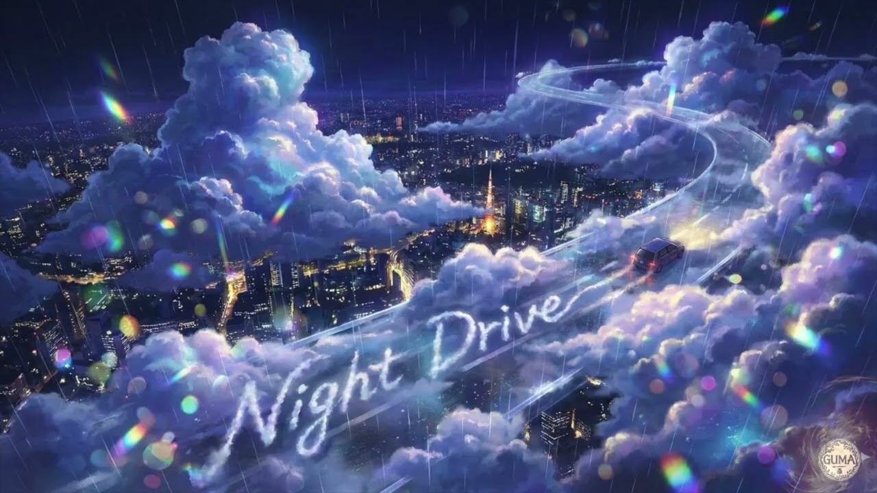 Night Drive (도시의 밤) | 잠 안 오는 새벽에 듣기 좋은 감성 음악, 그루비한 비트 🌙