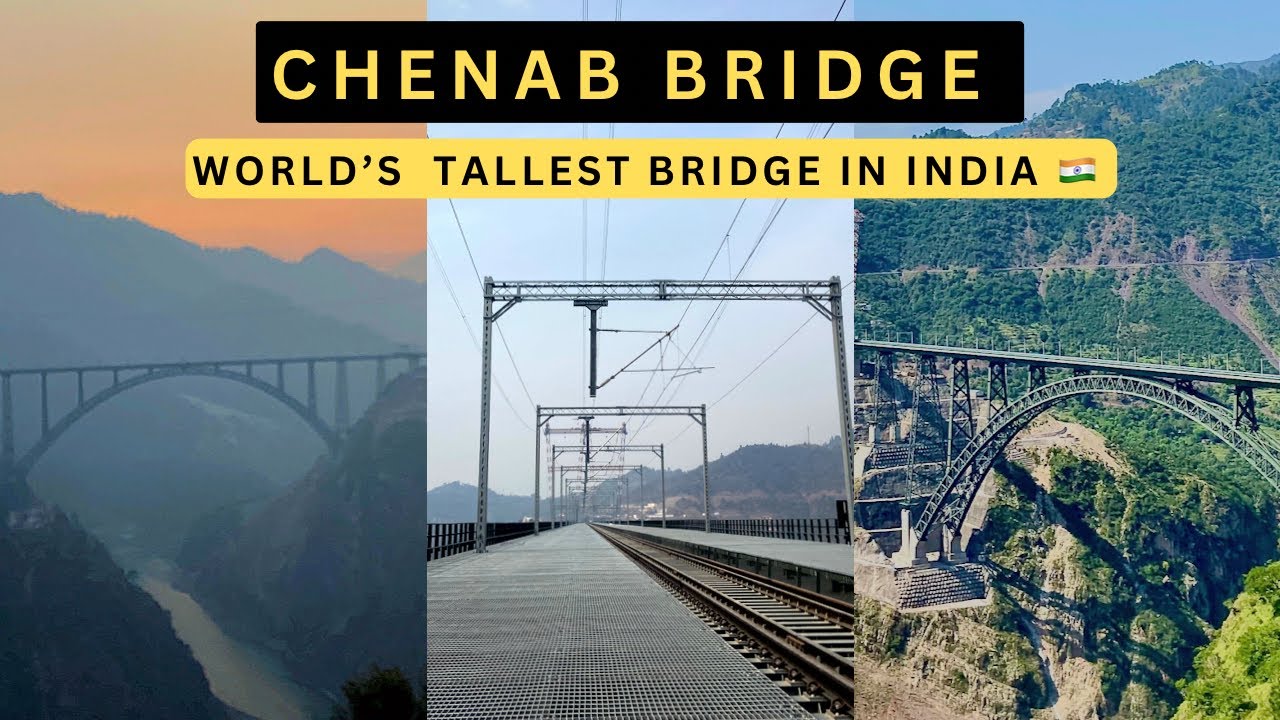 USBRL CHENAB BRIDGE LATEST UPDATES || TALLEST BRIDGE OF WORLD WILL BE OPERATIONAL SOON 🇮🇳
