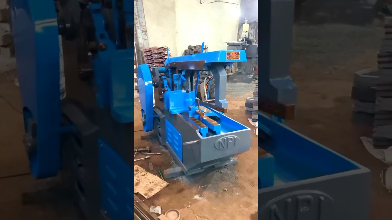 Power Hacksaw Machine #shorts #metalcutting #hacksaw