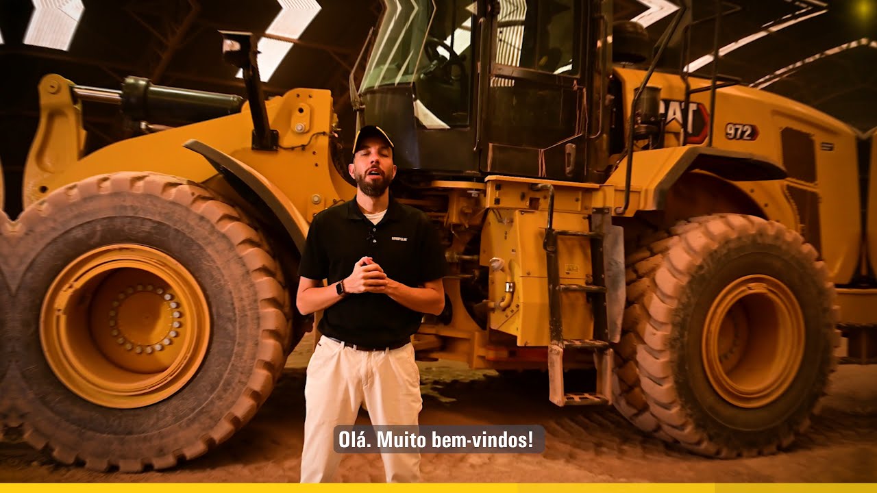 Carregadeira de rodas Cat® 972 | Conheça o equipamento