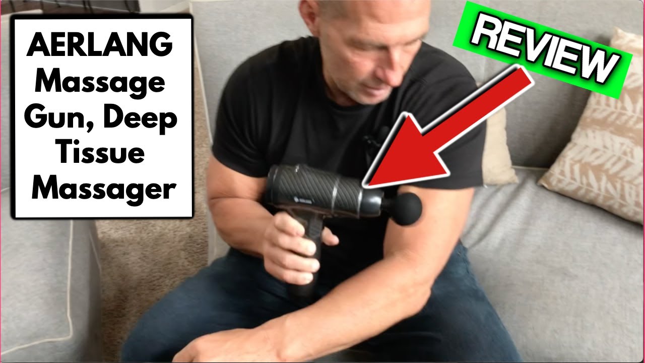 AERLANG Massage Gun, Deep Tissue Massager