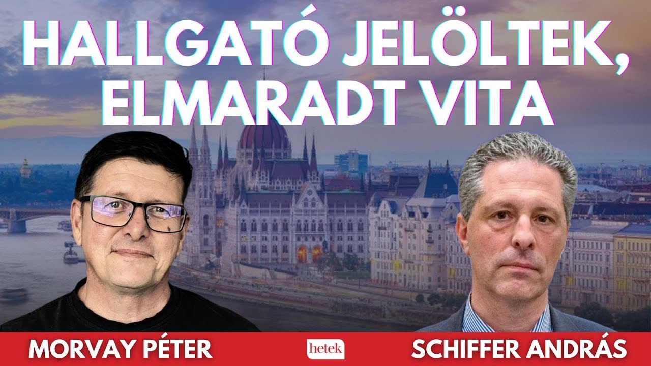 Schiffer András: Magyar Péter elnémítja a jelöltjeit, Orbán nem áll ki vitára