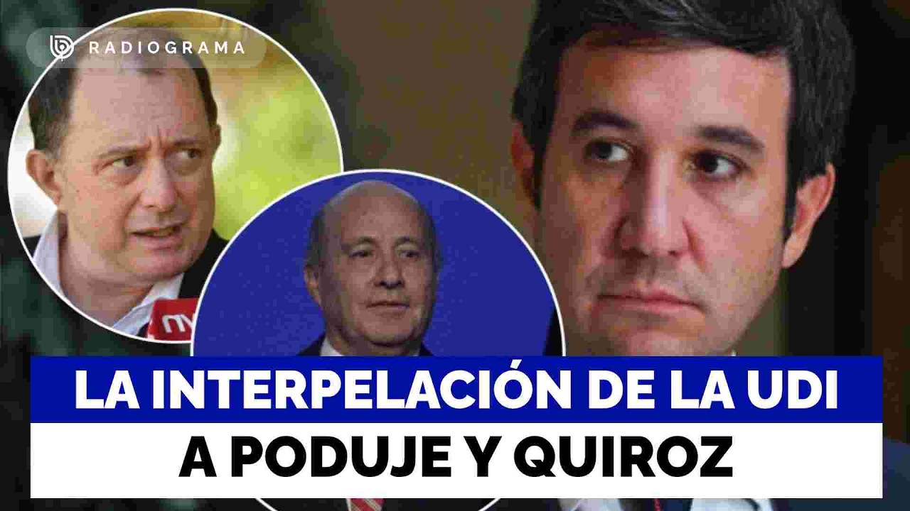 ¿Oficialismo vs oficialismo?: La insólita interpelación de la UDI a ministros Poduje y Quiroz