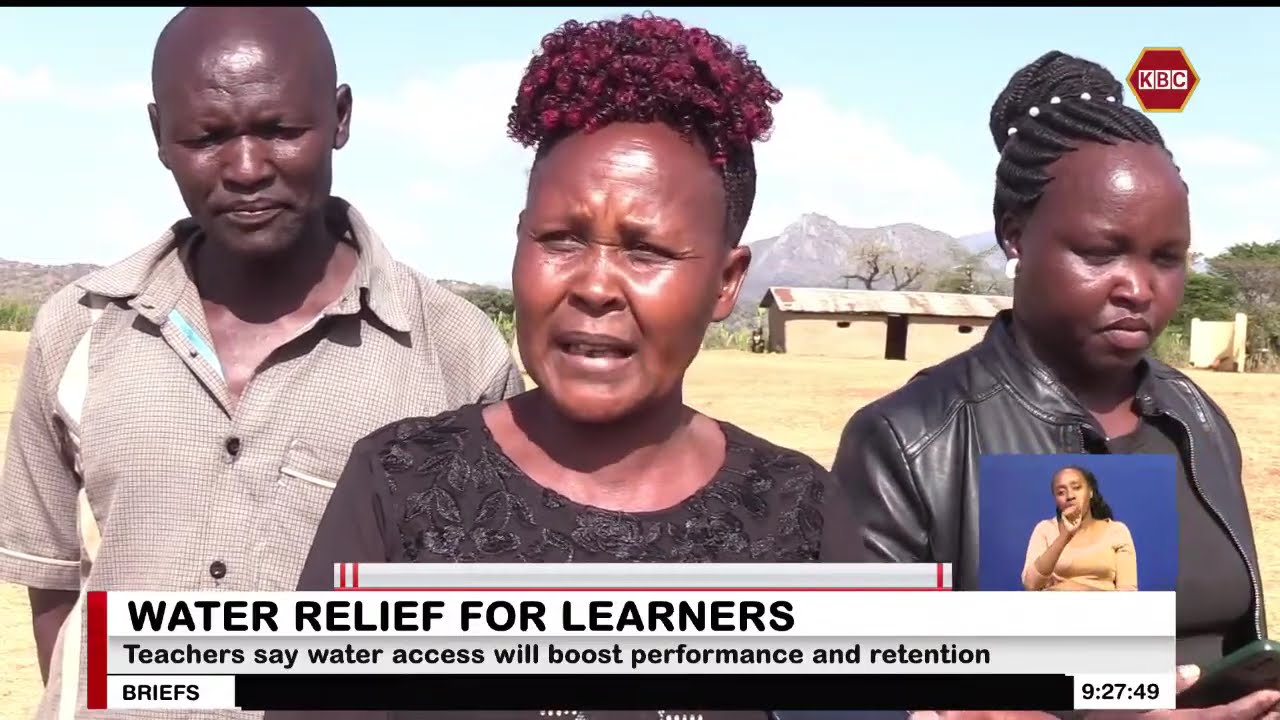Hazina Sacco initiates a water project at Mokowon school in West Pokot