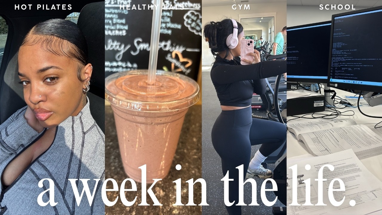 weekly vlog: OPERATION BODY TEA + trying chipotle + hot pilates + new jewelry + zay's bday!