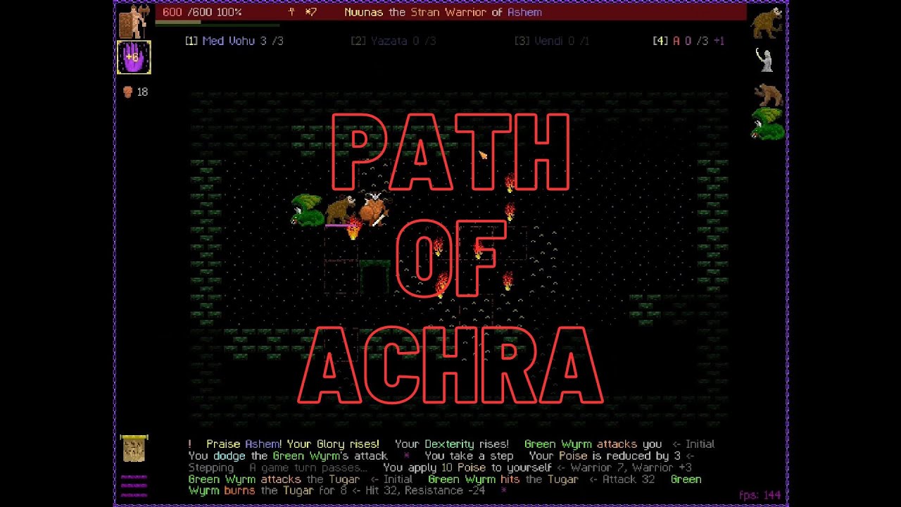 Let's Try an Early Access Roguelike Dungeon Crawler - Path of Achra