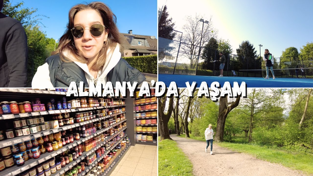 ALMANYA'DA YAŞAM | Benimle 4 Gün, Ne Yiyip İçiyoruz?
